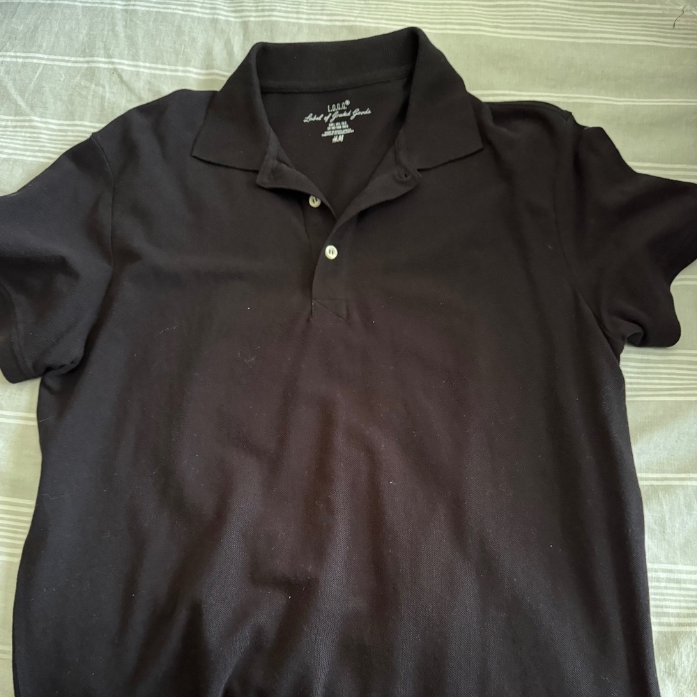H&M Black polo